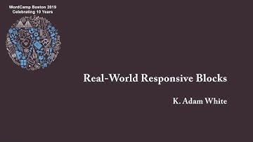 Real World Responsive Blocks