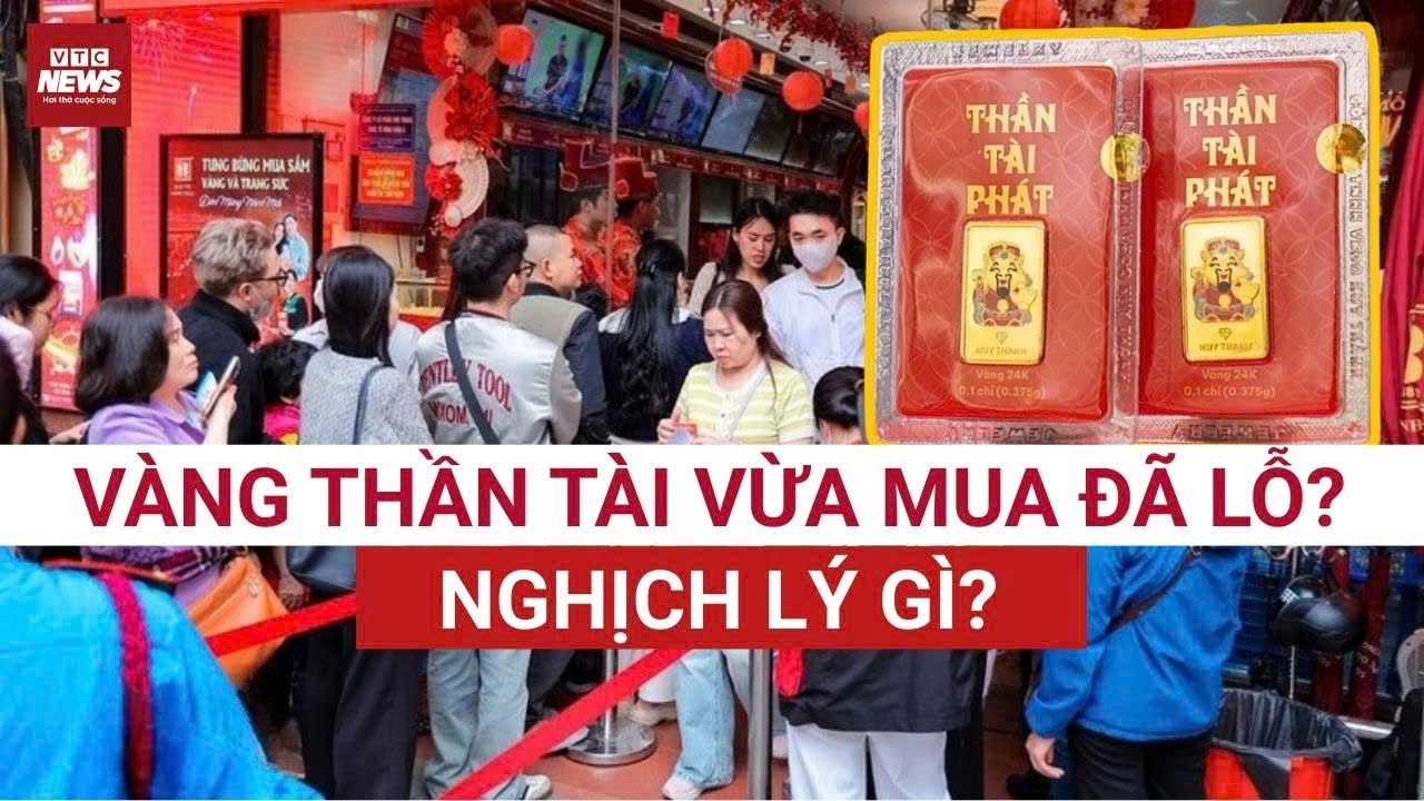 Vàng Cầu may … nhưng vừa “ra tay” đã lỗ — Vì đâu thị trường biến động đến thế? | VTC News