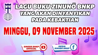 Download Lagu MINGGU, 09 NOVEMBER 2025 | LAGU BUKU ZINUNÖ BNKP YANG AKAN DINYANYIKAN PADA KEBAKTIAN MP3