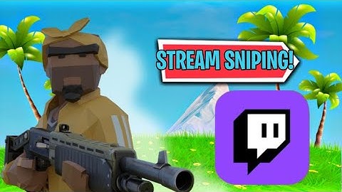 I Streamsniped Twitch Streamers on 1v1.LOL...