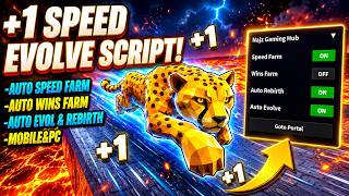 *NEW* +1 Speed Evolve 🦊 [UPD 3] Script 2026 | Speed Farm + Wins Farm + Auto Evolve + More (WORKING) Net Worth