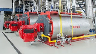 Bosch Steam Boiler Hydrotest and Running After Annual Service | UzTecho