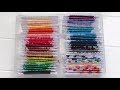 刺繍糸収納☆100均のケースに☆