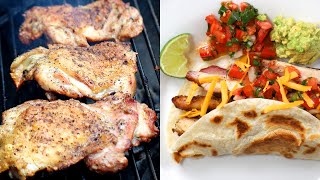 How to Grill Chicken Fajitas (Easy Mexican Style Recipe)