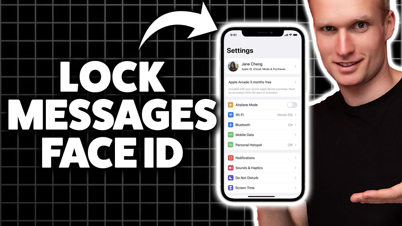 How To Lock Messages App On iPhone With Face ID 2026 (Step-By-Step ...