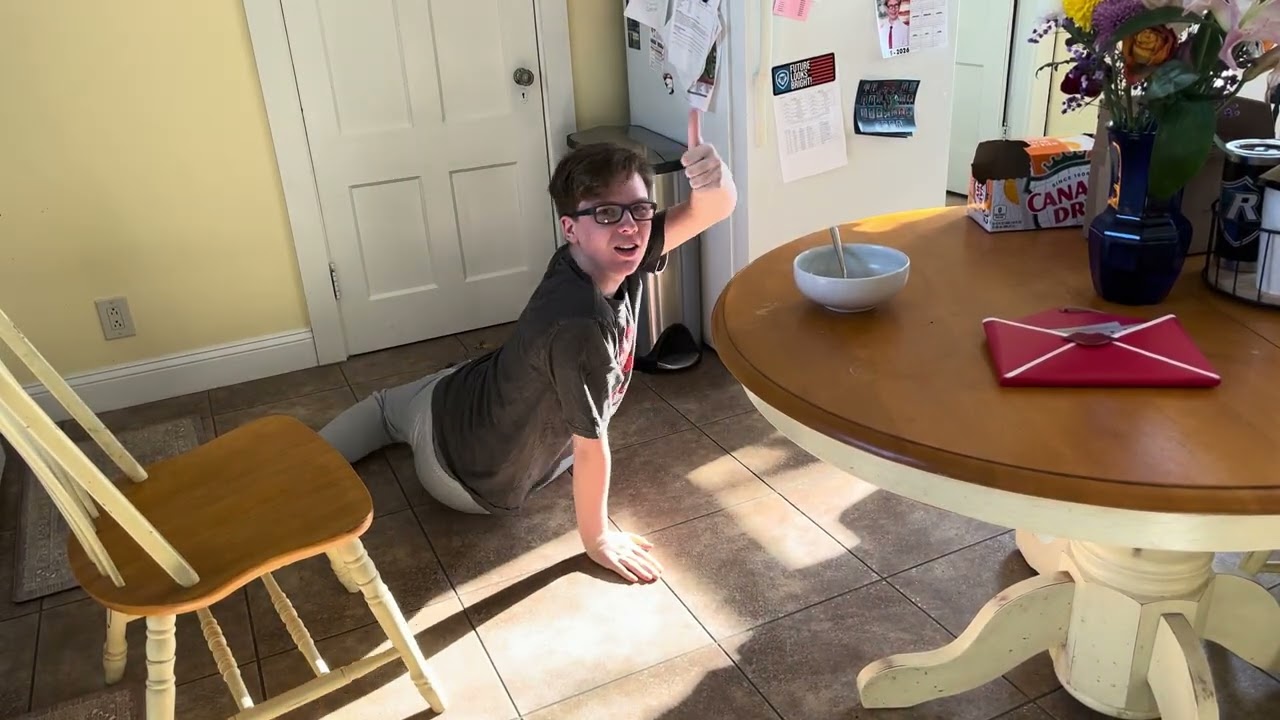 Constantly falling ￼