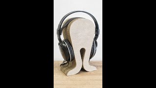 Headphone Stand LaserCut Template Sculpfun #shorts