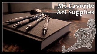 Jagers Favorite Art Supplies (for on the go!)
