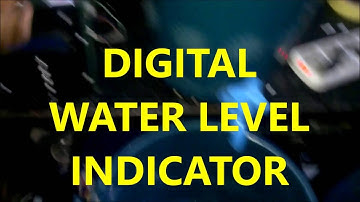 Learn how to build LCD DIGITAL WATER LEVEL INDICATOR with PIC16F877A by GSTEVE