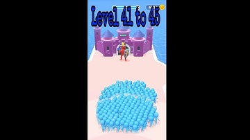 Count Master crowd runner 3D Gameplay Level 41 to 45 // Official Game Center