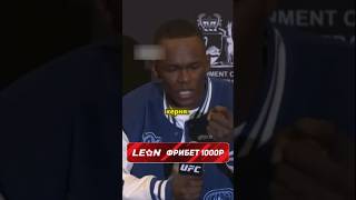 Как гордость помогает справиться с поражением #ufc #ufc305 #pressconference #israeladesanya #shorts