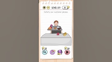 Brain Out Level 277 Challenge!" #relaxingart | Satisfy our customer please.