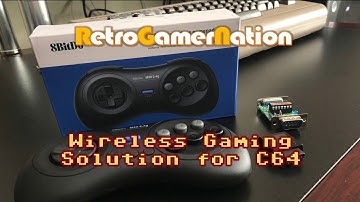 C64 Wireless Gaming with a Sega Gamepad (RGN Episode 122)