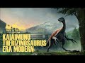 Hewan ini mirip therizinosaurus dari jurassic world 3 kaiaimunu cryptids