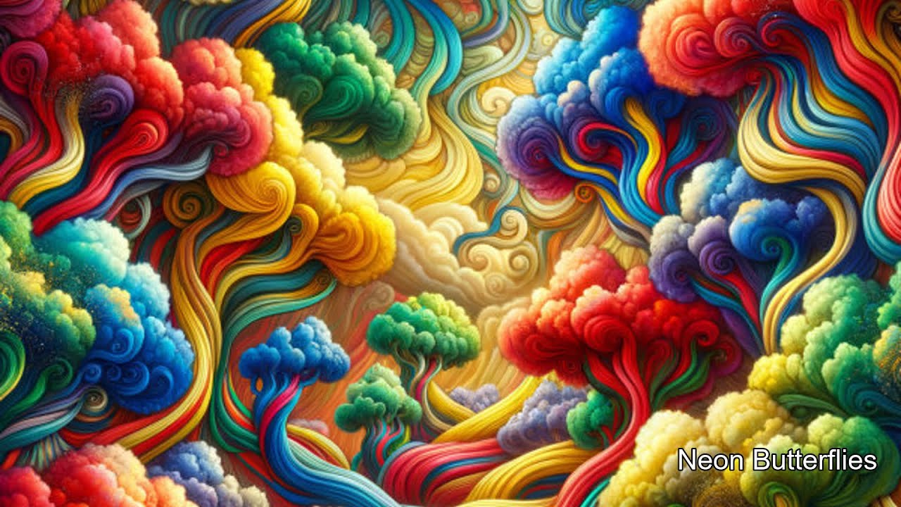 Neon Butterflies - EDM, Reggaeton, Salsa, Percussion, Dance