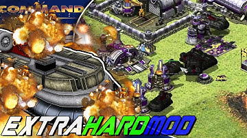 Red Alert 2 - Surprise Transport Cargo go BOOM  - Extra Hard Mod
