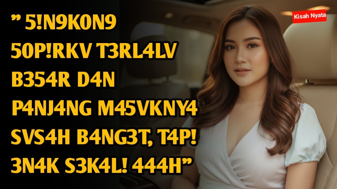 KISAH NYATA ❤️ TERJEBAK HUJAN BADAI BERSAMA SOPIR PRIBADIKU, AKHIRNYA KITA BERDUA MAIN DI MOBIL