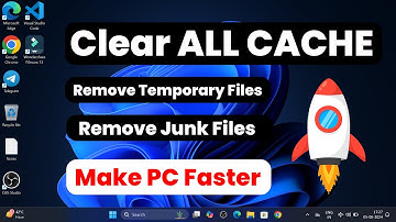How to Clear ALL CACHE & JUNK Files From Windows 11 & Windows 10 | Make Pc Faster