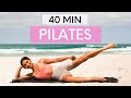 40 MIN FULL BODY WORKOUT Intermediate Pilates With Weights 40 MIN FULL BODY WORKOUT Intermediate Pilates With Weights