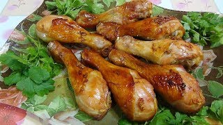 "Сахарные" куриные ножки. "Сахарные" куриные ножки.