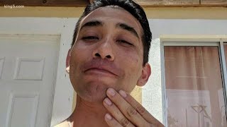 Man accused of assaulting rape victim flees US