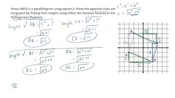 7.3 Proving a quadrilateral is a parallelogram Big Ideas 7.3