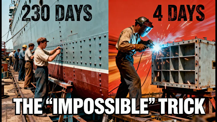 🚢 REVEALED: The "Impossible" WW2 Trick That Built A Ship in 4 Days (Not 230)