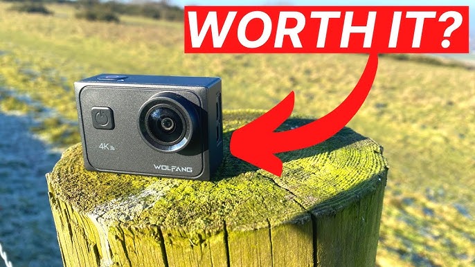 WOLFANG GA100 Action Camera 4K 20MP Étanche 40M Caméra Sous-Marine