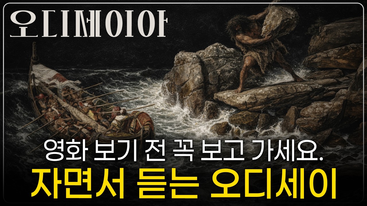 이 사람은 집 가는 데 10년⛵ 나는 잠드는데 10분 💤 | 이야기로 듣는 『오디세이아』｜깊은 밤, 이야기