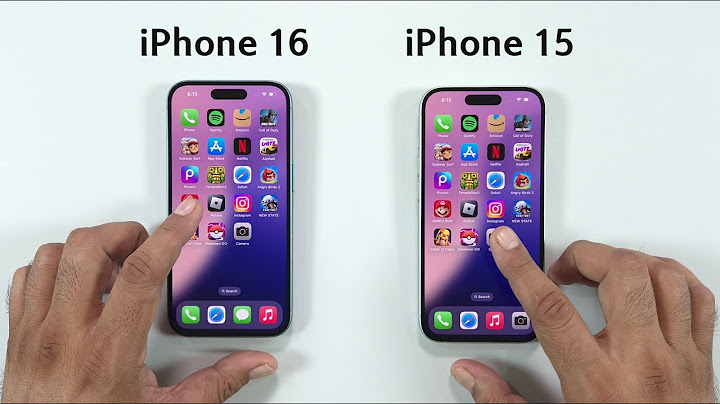 iPhone 16 vs iPhone 15 - Speed Test