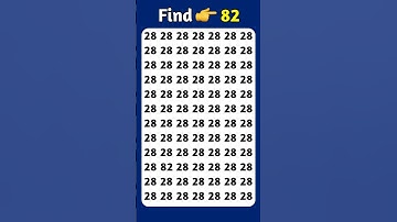 Find The Odd Number 82 #findtheoddnumber #shorts #maths #riddle #puzzle #viral #viralshorts #quiz