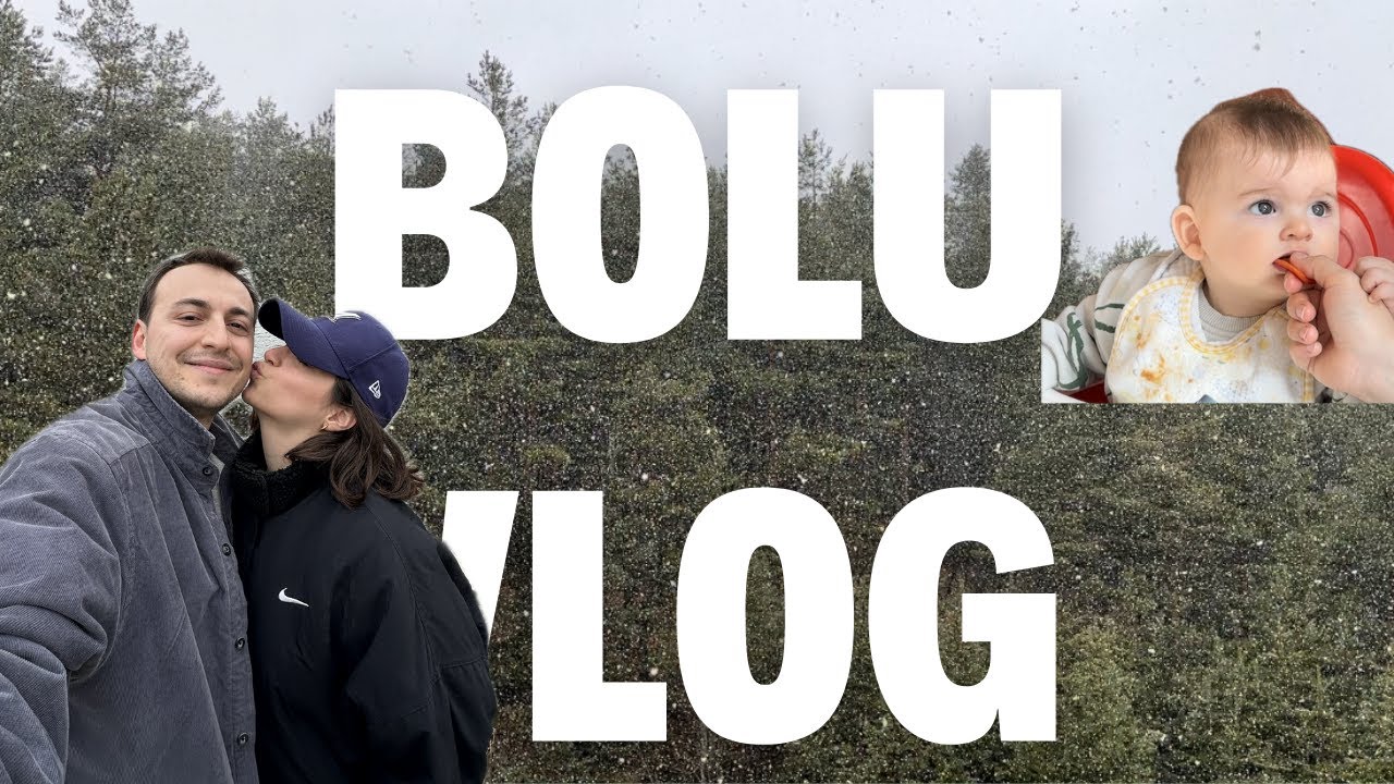 BOLU VLOG | Atlas'ın İlk Otel Deneyimi | Sonunda Kar Gördük | Atlas'ın Uykusu