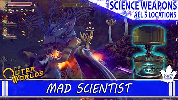The Outer Worlds | All 5 Science Weapon Locations | Mad Scientist Achievement Guide