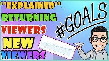 YOUTUBE ANALYTICS RETURNING VIEWERS & NEW VIEWERS | EXPLAINED