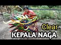 Membuat kepala layangan naga/Clear