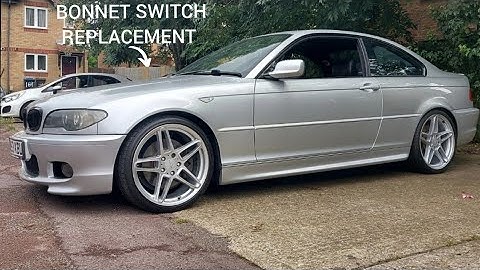 BMW E46 BONNET/HOOD SWITCH REPLACEMENT