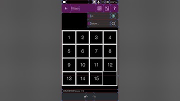 Fifteen Sliding Squares - Simon Tatham