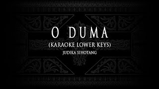 O Duma (Karaoke Lower Keys) Judika Sihotang #KaraokeLaguBatak
