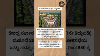 🔴 ಪ್ರಮುಖ ಮಾಹಿತಿ      #currentaffairs #constitution #amendmentbill #loksabha #women #mp #delimitation