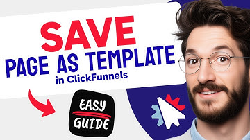 How to SAVE Clickfunnels PAGE AS TEMPLATE (Step by Step) 2025