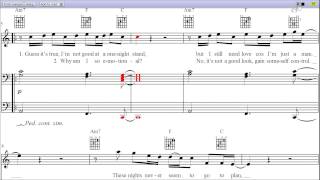 Stay With Me by Sam Smith - Piano Sheet Music :Teaser