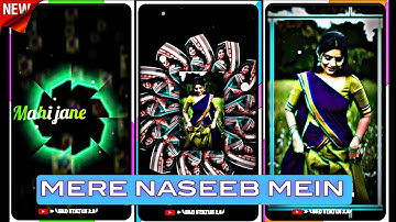 MERE NASEEB MEIN X EK DIN PYAAR 🤤❤️ || NEW TREND XML 📈NEW XML FILE 🗄️ ALIGHT MOTION EDITING 🫶😍#xml