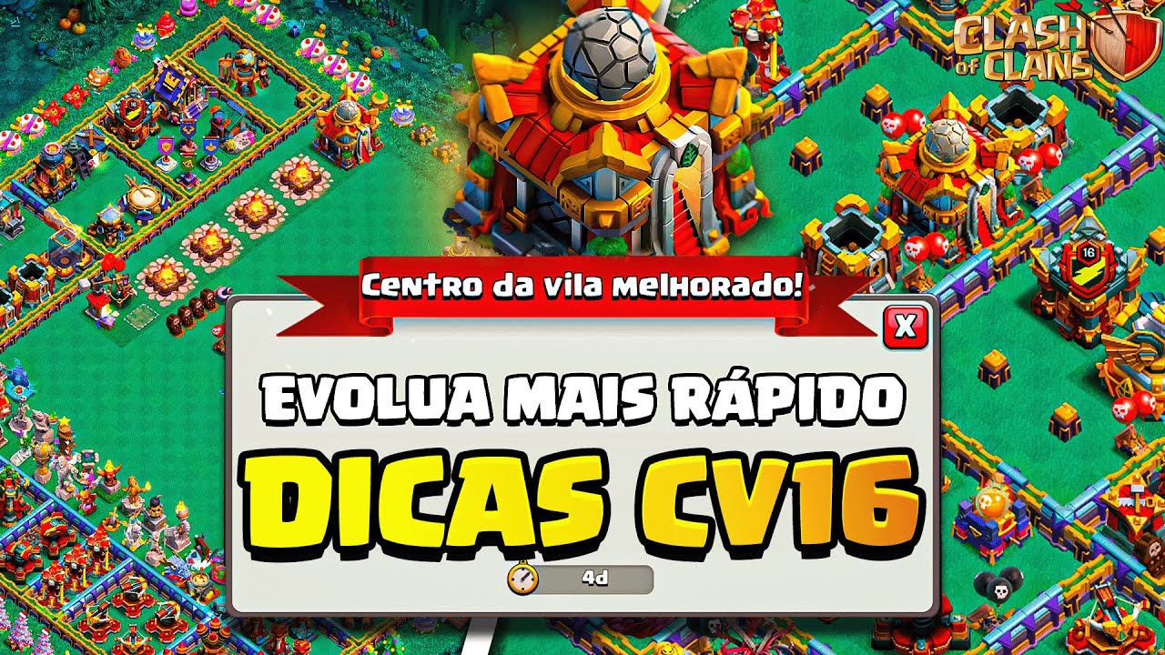 25 MELHORES DICAS para o Cv16 no Clash of Clans!