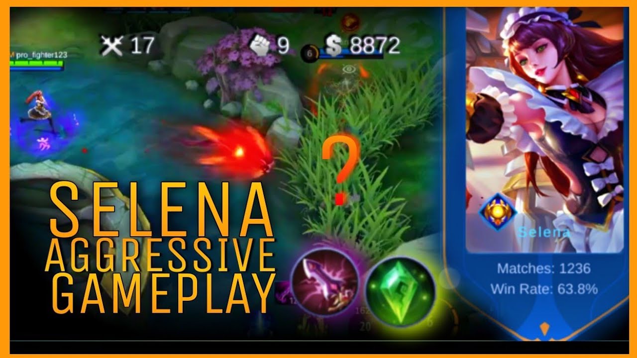 SELENA AGGRESSIVE GAMEPLAY/MONTAGE🔥+BEST BUILD FOR SELENA 2020|PROMAMBA|
