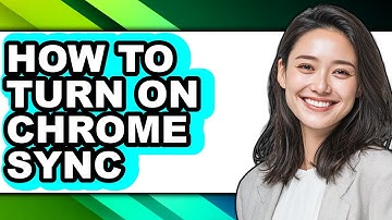 How to Turn on Chrome Sync (easy Method)
