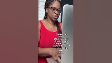 About to let this AI create content to save my sanity—these kids working my last nerve! #chatgpt