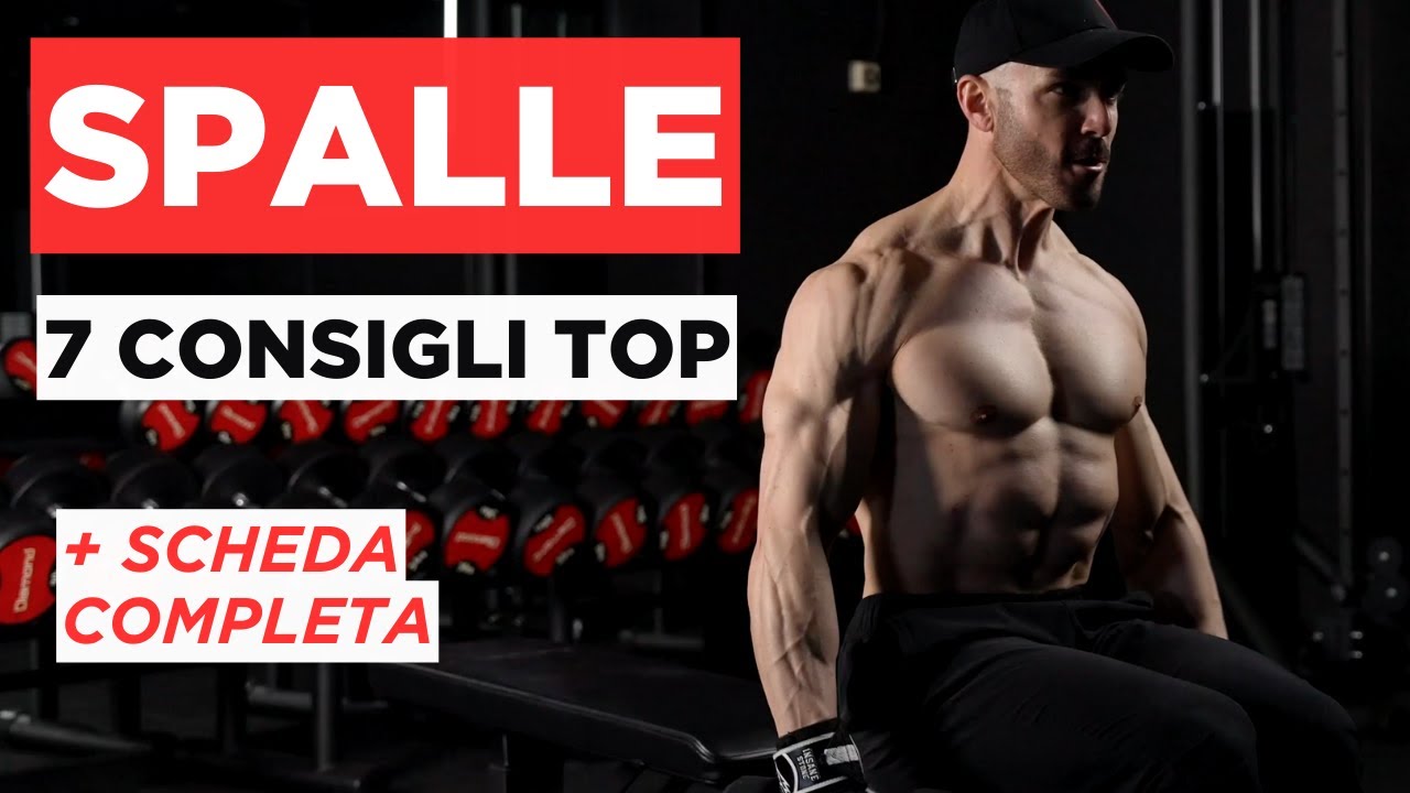 ALLENAMENTO SPALLE - segui questi 7 consigli!