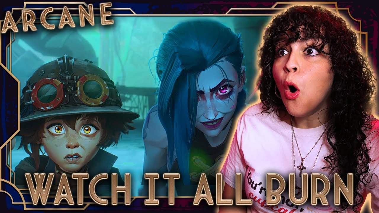 Ого! *• ЛЕСБИЙСКАЯ РЕАКЦИЯ – ARCANE – 2x02 «СМОТРИ, КАК ВСЁ ГОРИТ» •*