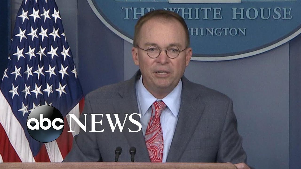 Mulvaney walks back admission, Syria cease-fire in jeopardy, remembering Elijah Cummings | ABC News