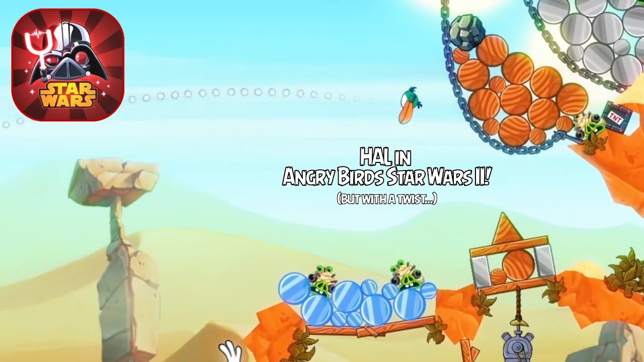 I put HAL into Angry Birds Star Wars 2... (but with a TWIST)